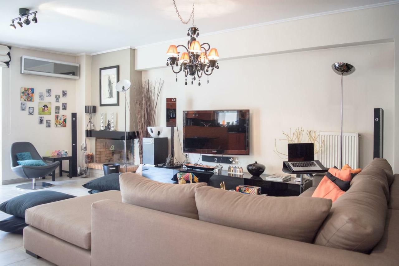 Designer'S Apartment Close To City Center アテネ エクステリア 写真